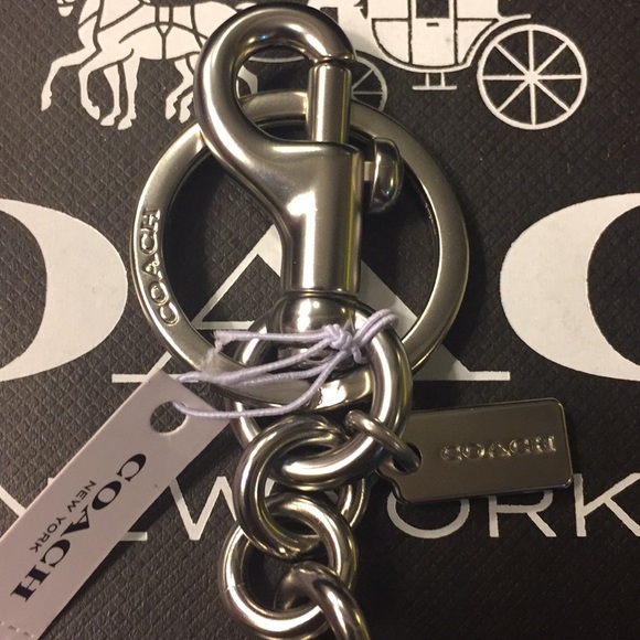 COACH - HORSE & CARRIAGE BAG CHARM/KEYCHAIN (NWT) - Picture 3 of 10